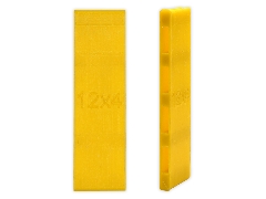 Адаптер принтера TE200 и Godex530 для узких лент 4 x 12 мм желтый - купить