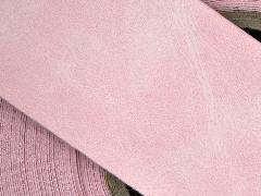 Кожаная искусственная лента розовая - купить